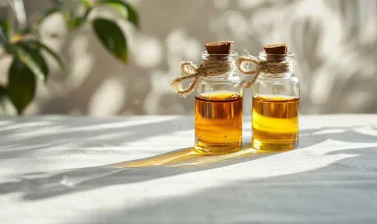 organic castor oil bottles